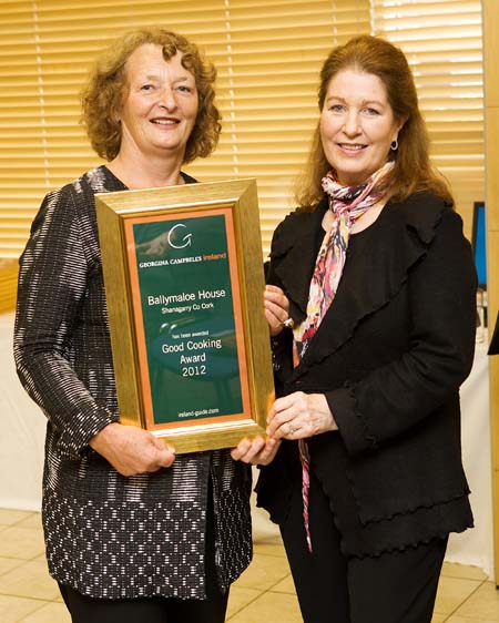 Good Cooking Award 2012 - Ballymaloe House, Shanagarry, Co Cork, Ireland